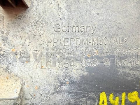 Молдинг крыла переднего левого Volkswagen Touareg, 2008 г., OEM 7L6854959A, арт. A41992_1, фото 4