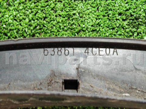 Молдинг крыла переднего левого Nissan X-Trail, 2021 г., OEM 638614СE0A, арт. D15025, фото 3