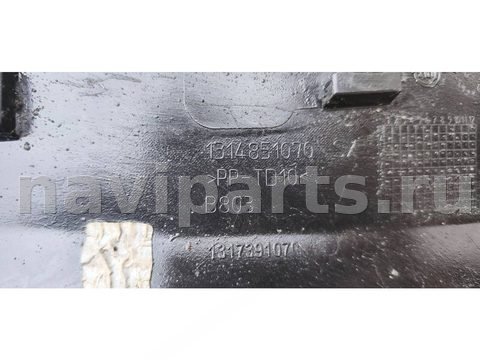 Молдинг крыла переднего левого Citroen Jumper, 2007 г., OEM 1314851070, арт. min105889992, фото 5