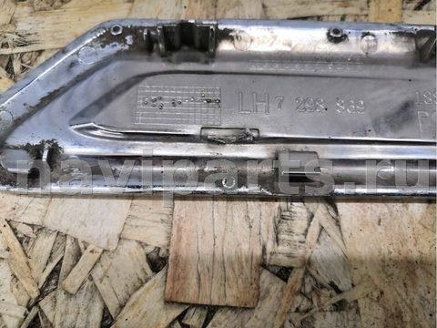 Молдинг крыла переднего левого BMW 7 F01/F02, 2015 г., OEM 51137298869, арт. min40099502, фото 2