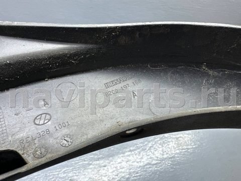 Молдинг крыла переднего правого Renault Master, 2002 г., OEM 8200197168, арт. B108685725, фото 2