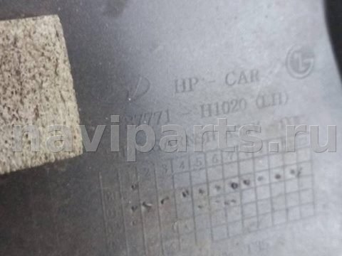 Молдинг крыла заднего левого Hyundai Terracan, 2003 г., OEM 87771H1020, арт. 1091427, фото 5