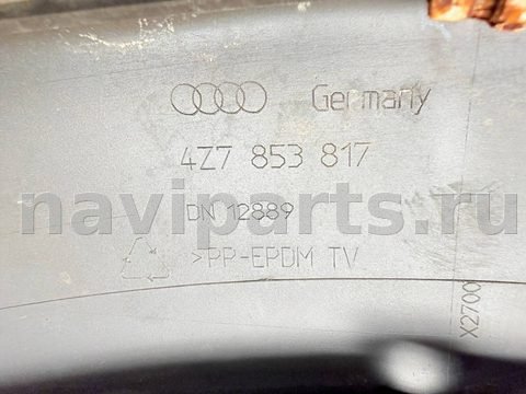 Молдинг крыла заднего левого Audi A6 Allroad, 2004 г., OEM 4Z7853817, арт. A53096, фото 8