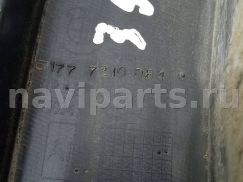Молдинг крыла заднего правого BMW X3 F25, 2015 г., OEM 51777210084, арт. 1114165, фото 5