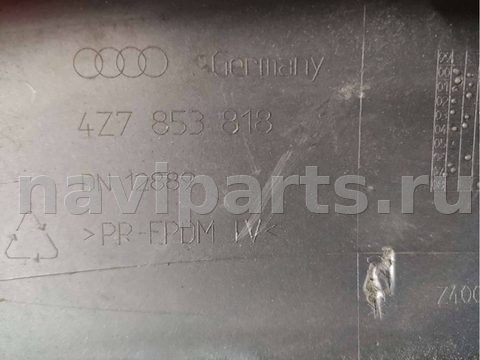 Молдинг крыла заднего правого Audi A6 Allroad C5, 2002 г., OEM 4z7853818, арт. 66027641, фото 4