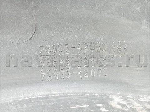 Молдинг крыла заднего правого Toyota RAV4, 2003 г., OEM 7560542090, арт. A28046, фото 8