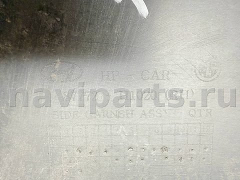 Молдинг крыла заднего правого Hyundai Terracan, 2003 г., OEM 87772H1020, арт. A43199, фото 12