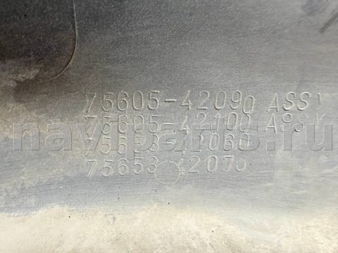 Молдинг крыла заднего правого Toyota RAV4, 2002 г., OEM 7560542090, арт. A49780_1, фото 6