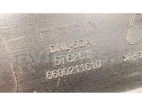 Молдинг крыла заднего правого Geely Tugella, 2020 г., OEM 6600211610, арт. B125418, фото 10