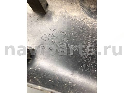 Молдинг крыла заднего правого Renault Master, 2002 г., OEM 7701692574, арт. B65138021_2, фото 2