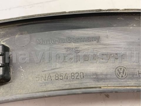 Молдинг крыла заднего правого Volkswagen Tiguan, 2016 г., OEM 5NA854820J, арт. B7026, фото 10