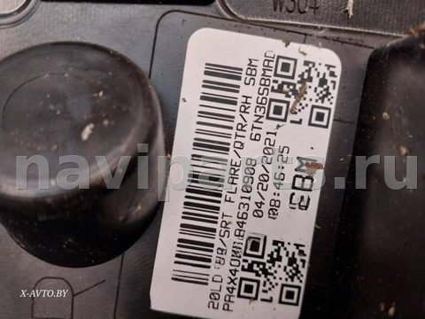Молдинг крыла заднего правого Dodge Charger LD рестайлинг, 2022 г., арт. Mkzr7g0, фото 5