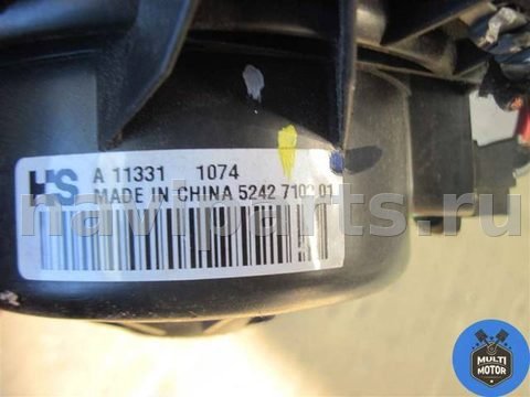 Моторчик печки Chevrolet Cruze, 2011 г., OEM 113311074, арт. 00037091, фото 3