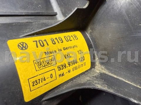 Моторчик печки Volkswagen Caravelle T4, 1993 г., OEM 701819021B, арт. B105590533_2