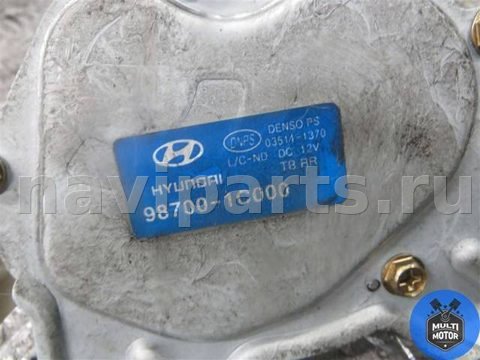 Моторчик заднего стеклоочистителя Hyundai Getz, 2005 г., OEM 987001C000, арт. 00104384, фото 5