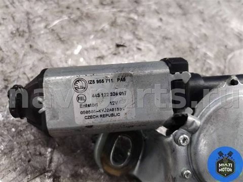 Моторчик заднего стеклоочистителя Skoda Octavia, 2007 г., OEM 1z5955711, арт. 00108745, фото 3