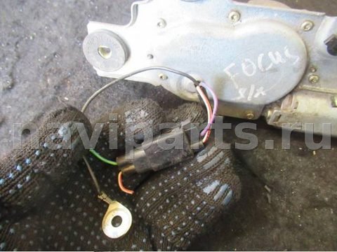 Моторчик заднего стеклоочистителя Ford Focus, 1999 г., арт. 0059396, фото 3