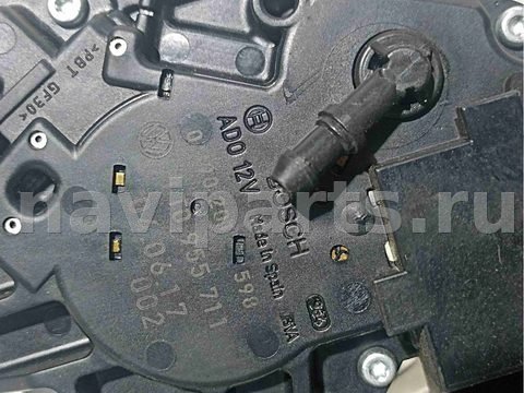 Моторчик заднего стеклоочистителя Volkswagen Touran, 2004 г., OEM 0390201598, арт. 006744, фото 4