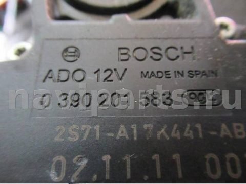 Моторчик заднего стеклоочистителя Ford Mondeo, 2003 г., OEM 0390201583, арт. 0072233, фото 3