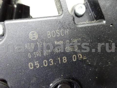 Моторчик заднего стеклоочистителя BMW 5 E60/E61, 2006 г., OEM 0390201597, арт. 0164998, фото 9