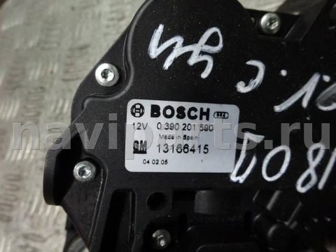Моторчик заднего стеклоочистителя Opel Vectra, 2003 г., OEM 13166415, арт. 0178133, фото 3