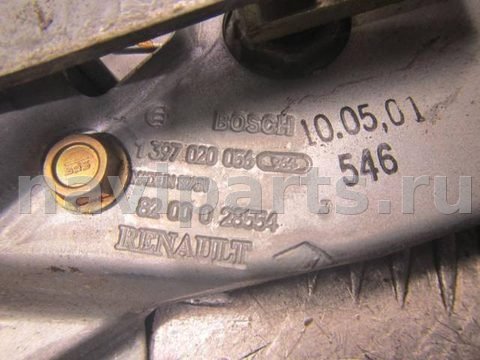 Моторчик заднего стеклоочистителя Renault Megane, 1998 г., OEM 8200028554, арт. 0190643, фото 6
