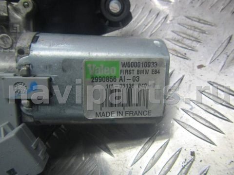 Моторчик заднего стеклоочистителя BMW X1 E84, 2010 г., OEM 2990856, арт. 0191210, фото 3