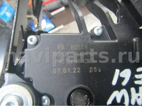Моторчик заднего стеклоочистителя BMW 5 E60/E61, 2006 г., OEM 1397220497, арт. 0192186, фото 5