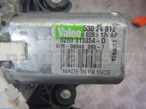 Моторчик заднего стеклоочистителя Renault Modus, 2007 г., OEM 8200313354d, арт. 0195229, фото 9