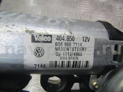 Моторчик заднего стеклоочистителя Volkswagen Polo, 2004 г., OEM 6Q6955711A, арт. 0197530, фото 4
