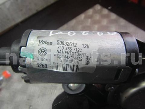 Моторчик заднего стеклоочистителя Volkswagen Touareg, 2008 г., арт. 0199505, фото 3