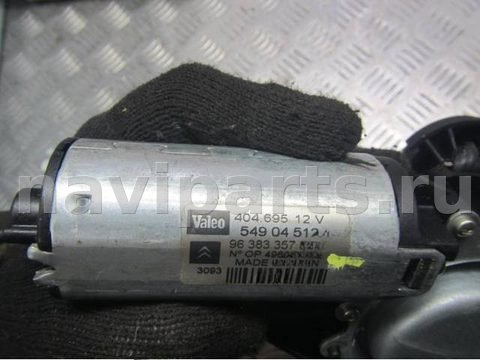 Моторчик заднего стеклоочистителя Citroen C5, 2003 г., OEM 9638335780, арт. 0205866, фото 4