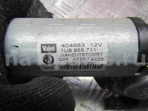 Моторчик заднего стеклоочистителя Skoda Octavia, 2004 г., OEM 1u9955711, арт. 0209524, фото 3