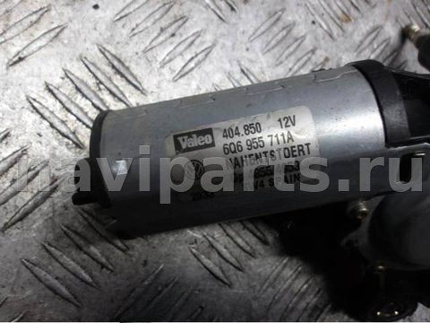 Моторчик заднего стеклоочистителя Volkswagen Polo, 2005 г., OEM 6q6955711a, арт. 0211247, фото 3