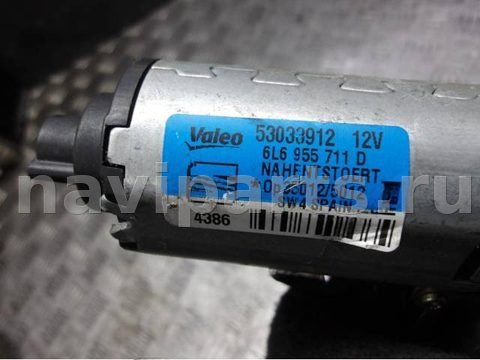 Моторчик заднего стеклоочистителя Seat Ibiza, 2008 г., OEM 6l6955711d, арт. 0220306, фото 3