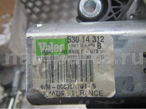 Моторчик заднего стеклоочистителя Opel Vivaro, 2003 г., OEM 91165699, арт. 0223862, фото 3