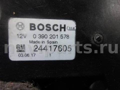 Моторчик заднего стеклоочистителя Opel Signum, 2003 г., OEM 24417605, арт. 0226006, фото 2