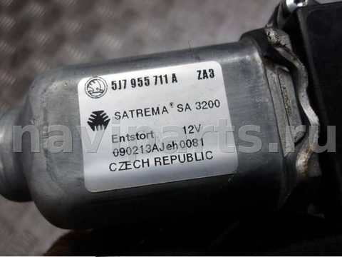 Моторчик заднего стеклоочистителя Skoda Roomster, 2007 г., OEM 5j7955711a, арт. 0229743, фото 3