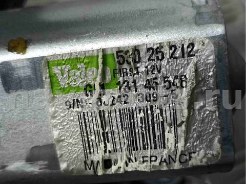Моторчик заднего стеклоочистителя Opel Zafira, 2006 г., OEM 53025212, арт. 023907, фото 5