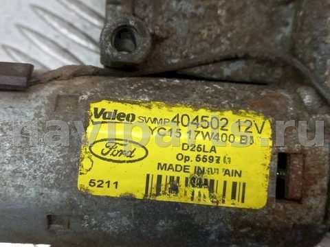 Моторчик заднего стеклоочистителя Ford Transit, 2006 г., OEM YC1517W400BH, арт. 1095208, фото 5