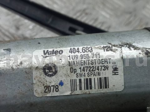Моторчик заднего стеклоочистителя Skoda Octavia, 2002 г., OEM 1U955711, арт. 1116011, фото 4