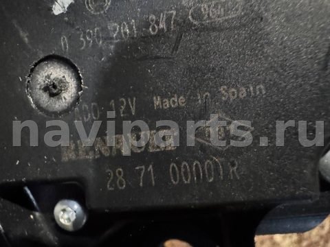 Моторчик заднего стеклоочистителя Renault Megane, 2009 г., OEM 287100007R, арт. 112341258, фото 3