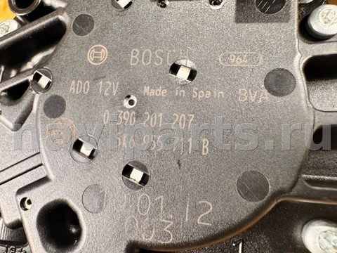 Моторчик заднего стеклоочистителя Volkswagen Golf, 2010 г., OEM 5K6955711B, арт. 113890338, фото 4