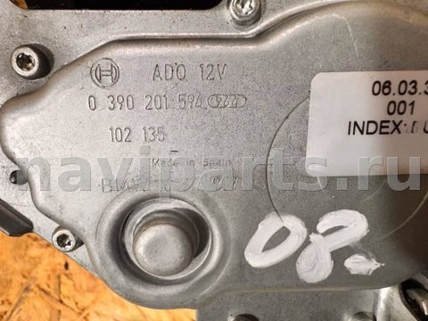 Моторчик заднего стеклоочистителя BMW X3 E83, 2008 г., OEM 6917907, арт. 115652376, фото 3