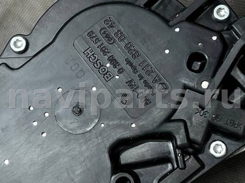 Моторчик заднего стеклоочистителя Mercedes E W211, 2004 г., OEM A2118200342, арт. 4921, фото 3