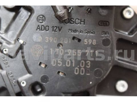 Моторчик заднего стеклоочистителя Volkswagen Touran, 2005 г., OEM 1T0955711, арт. F463, фото 3