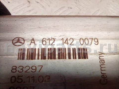 Охладитель отработанных газов Mercedes ML W163, 2004 г., OEM 83297, арт. A25700, фото 4