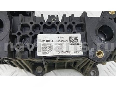 Охладитель отработанных газов Peugeot 3008, 2019 г., OEM 9813050280, арт. BLK06WM01, фото 4