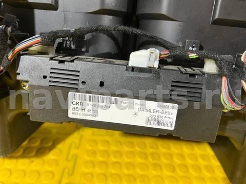 Отопитель в сборе (печка) Mercedes S W220, 2004 г., арт. 20749, фото 3