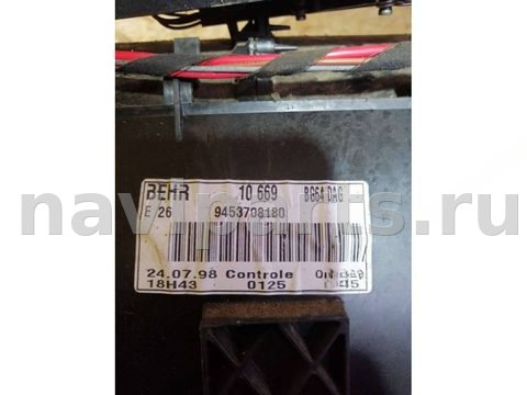 Отопитель в сборе (печка) Citroen Jumper, 1999 г., OEM 9453708180, арт. 55086394, фото 4